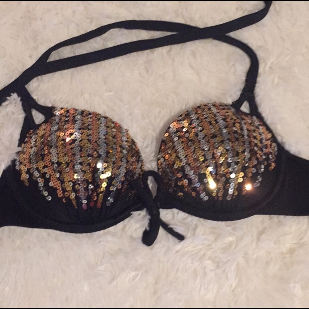 VS bombshell push-up swim top